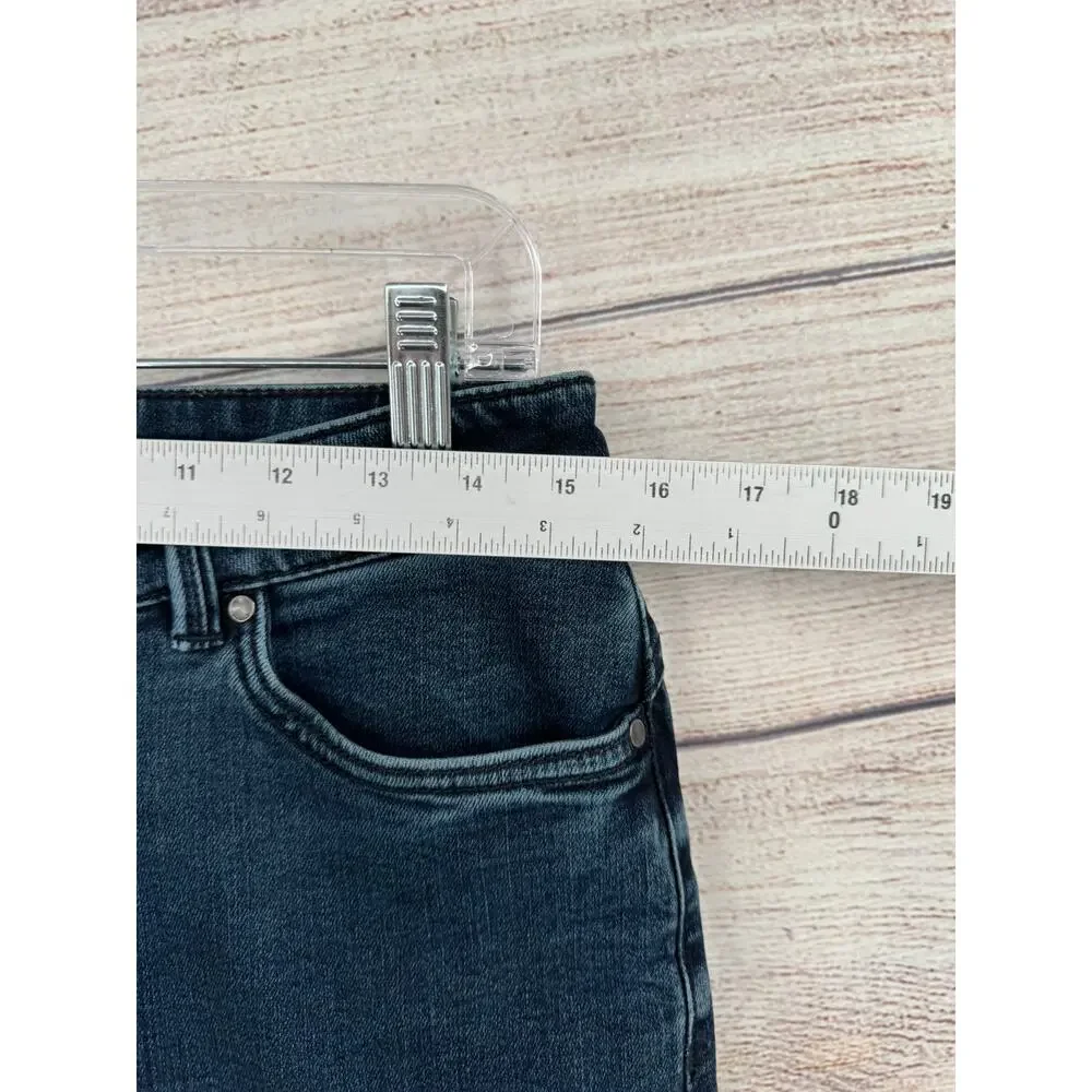 prAna Buxton Slim Boyrfriend Jeans Womens 4/27 Blue Dark Wash Denim
